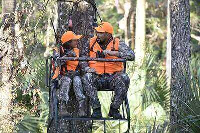 Hunting From A Tree Stand