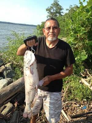 Fishing Blue Catfish