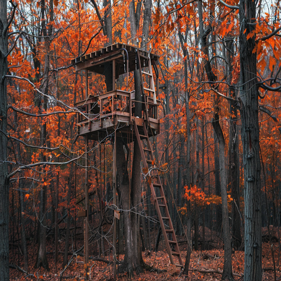 Different Types of Tree Stands Used for Deer Hunting