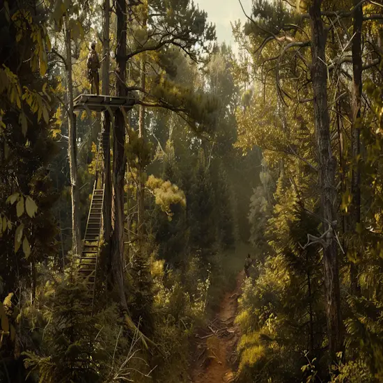 Tree Stand Placement for Deer Hunting