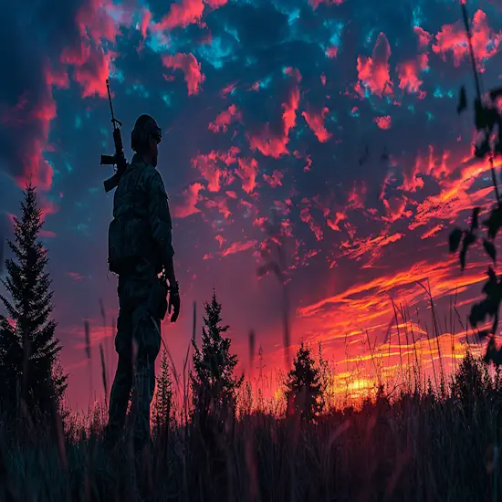 Dawn to Dusk in a Michigan Forest