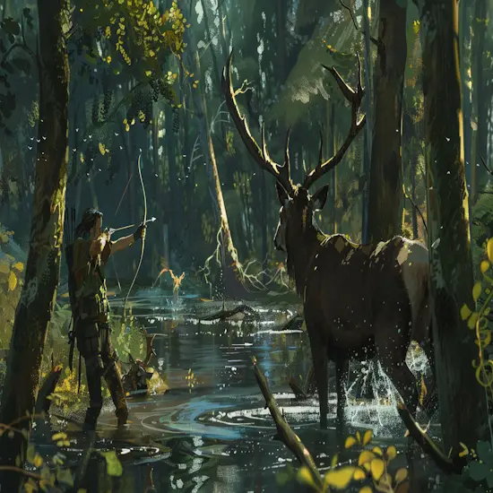 Hunter Emphasizing Strict Weapon Restrictions