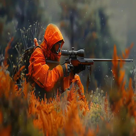 Hunter With a Clear Line of Sight