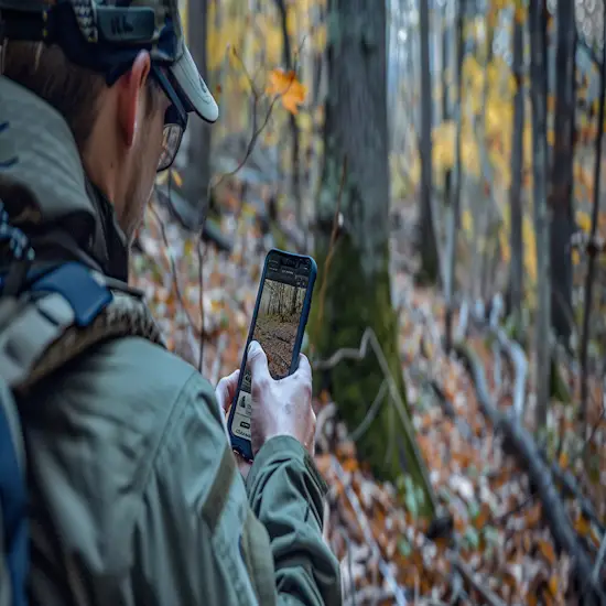Hunter in Ohio Submitting Their Harvest Report Online